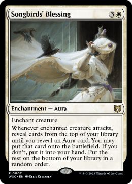 [007]【EN】歌鳥の祝福/Songbirds' Blessing【WOC】[R][白]