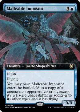 [046]【EN】■拡張アート■柔順な替え玉/Malleable Impostor【WOC】[R][青]