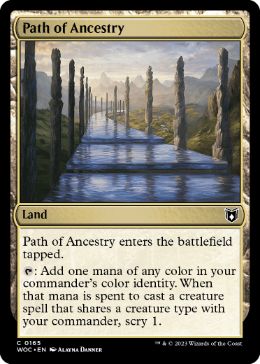 [165]【EN】祖先の道/Path of Ancestry【WOC】[C][土地]