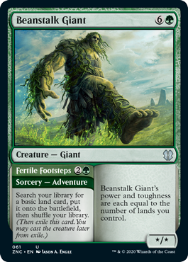 [061]【EN】豆の木の巨人/Beanstalk Giant【ZNC】[U][緑]