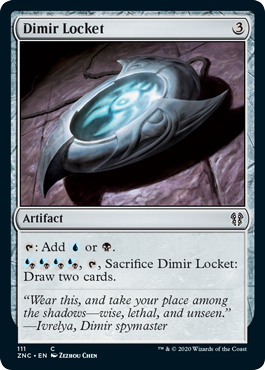 [111]【EN】ディミーアのロケット/Dimir Locket【ZNC】[C][茶]