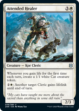 [006]【EN】従者つきの癒し手/Attended Healer【ZNR】[U][白]
