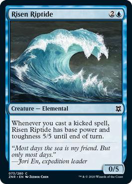 [073]【EN】目覚めし激浪/Risen Riptide【ZNR】[C][青]