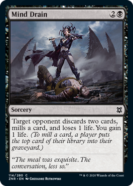 [114]【EN】精神流出/Mind Drain【ZNR】[C][黒]
