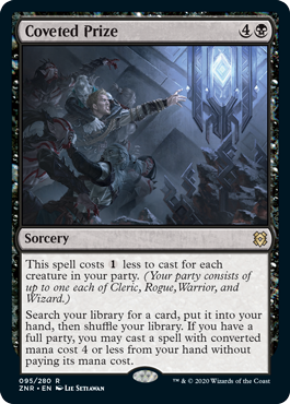 [095]【EN】【FOIL】切望の報奨/Coveted Prize【ZNR】[R][黒]