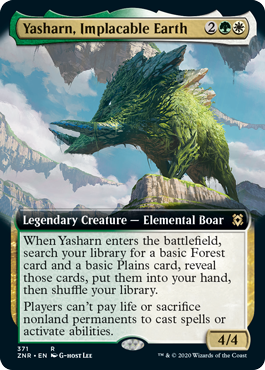 [371]【EN】■拡張アート■鎮まらぬ大地、ヤシャーン/Yasharn, Implacable Earth【ZNR】[R][多色]