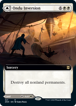 [321]【EN】【FOIL】■拡張アート■オンドゥの転置/Ondu Inversion【ZNR】[R][白]