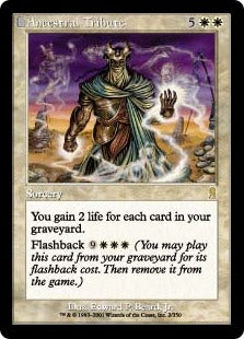 [002]【JP】【FOIL】先祖からの貢ぎ物/Ancestral Tribute【ODY】[R][白]