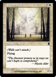 [003]【EN】【FOIL】天使の壁/Angelic Wall【ODY】[C][白]
