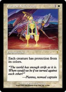 [021]【EN】【FOIL】大切な仲間/Earnest Fellowship【ODY】[R][白]