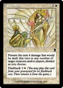 [022]【EN】【FOIL】励まし/Embolden【ODY】[C][白]