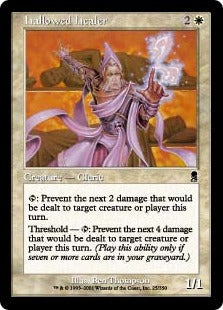 [025]【JP】尊い癒し手/Hallowed Healer【ODY】[C][白]