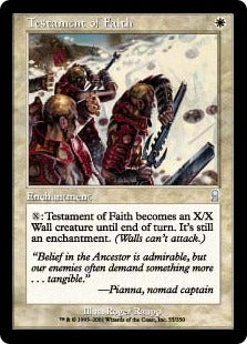 [055]【EN】信仰の証/Testament of Faith【ODY】[U][白]