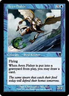 [063]【EN】エイヴンの魚捕り/Aven Fisher【ODY】[C][青]