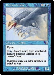 [067]【EN】【FOIL】ボールシャンのグリフィン/Balshan Griffin【ODY】[U][青]