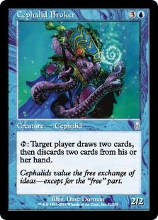 [071]【EN】【FOIL】セファリッドの仲介人/Cephalid Broker【ODY】[U][青]