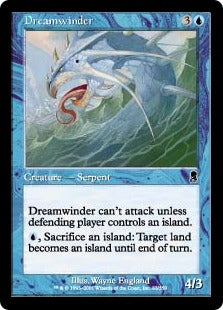 [083]【JP】【FOIL】夢繰り/Dreamwinder【ODY】[C][青]