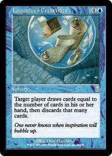 [088]【EN】【FOIL】ラクァタスの独創力/Laquatus's Creativity【ODY】[U][青]