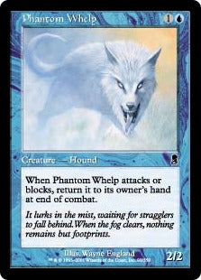 [093]【EN】幻影の仔/Phantom Whelp【ODY】[C][青]