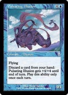 [096]【JP】【FOIL】脈動する幻影/Pulsating Illusion【ODY】[U][青]