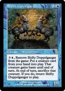 [101]【JP】【FOIL】変容するドッペルゲンガー/Shifty Doppelganger【ODY】[R][青]