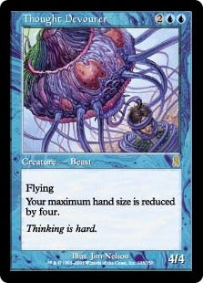 [105]【JP】思考を貪るもの/Thought Devourer【ODY】[R][青]
