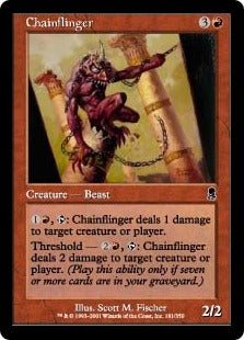 [181]【EN】投鎖獣/Chainflinger【ODY】[C][赤]