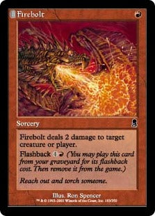 [193]【EN】【FOIL】炎の稲妻/Firebolt【ODY】[C][赤]