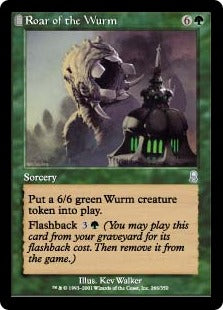 [266]【JP】ワームの咆哮/Roar of the Wurm【ODY】[U][緑]