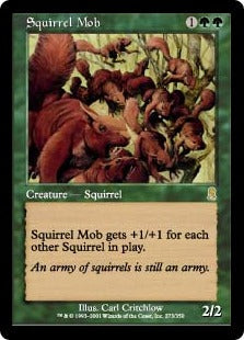 [273]【EN】リスの群れ/Squirrel Mob【ODY】[R][緑]