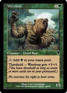 [282]【EN】熊人間/Werebear【ODY】[C][緑]