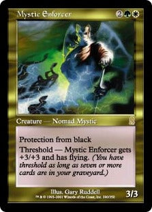 [290]【EN】【FOIL】秘教の処罰者/Mystic Enforcer【ODY】[R][多色]