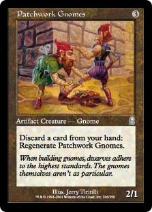 [306]【JP】【FOIL】パッチワーク・ノーム/Patchwork Gnomes【ODY】[U][茶]