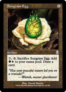 [311]【EN】サングラスの卵/Sungrass Egg【ODY】[U][茶]