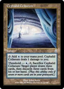 [317]【JP】【FOIL】セファリッドの円形競技場/Cephalid Coliseum【ODY】[U][土地]
