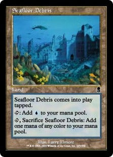 [325]【EN】【FOIL】海底の瓦礫/Seafloor Debris【ODY】[C][土地]
