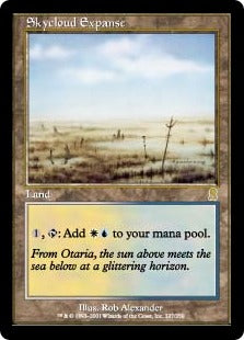 [327]【EN】【FOIL】広漠なるスカイクラウド/Skycloud Expanse【ODY】[R][土地]