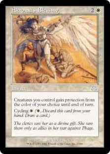 [001]【EN】【FOIL】アクローマの祝福/Akroma's Blessing【ONS】[U][白]