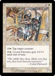 [015]【EN】【FOIL】群集の寵児/Crowd Favorites【ONS】[U][白]