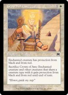 [016]【JP】畏敬の冠/Crown of Awe【ONS】[C][白]
