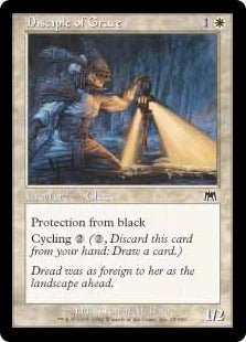 [025]【JP】【FOIL】優雅の信奉者/Disciple of Grace【ONS】[C][白]