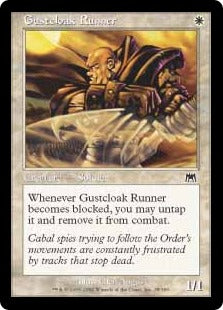 [035]【EN】疾風衣の走り手/Gustcloak Runner【ONS】[C][白]