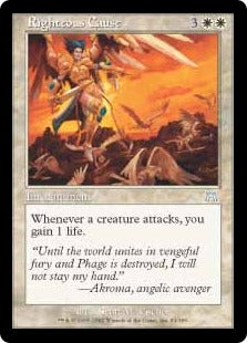 [051]【EN】【FOIL】正義の理由/Righteous Cause【ONS】[U][白]