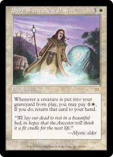 [055]【JP】【FOIL】新たな夜明けの印形/Sigil of the New Dawn【ONS】[R][白]