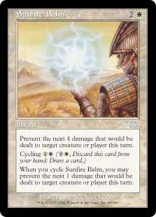 [056]【EN】【FOIL】陽光の香油/Sunfire Balm【ONS】[U][白]