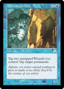 [065]【EN】アフェットのいかさま師/Aphetto Grifter【ONS】[U][青]