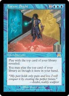 [084]【EN】【FOIL】未来予知/Future Sight【ONS】[R][青]