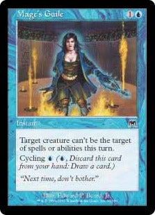 [091]【JP】【FOIL】魔道士の悪知恵/Mage's Guile【ONS】[C][青]