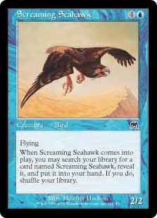 [112]【EN】鳴き叫ぶウミタカ/Screaming Seahawk【ONS】[C][青]
