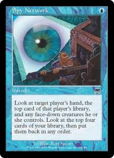 [115]【JP】【FOIL】諜報網/Spy Network【ONS】[C][青]